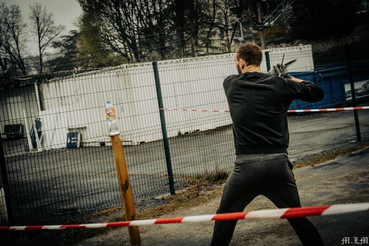 Coupe d'une cible lors de la journée BRAMHE